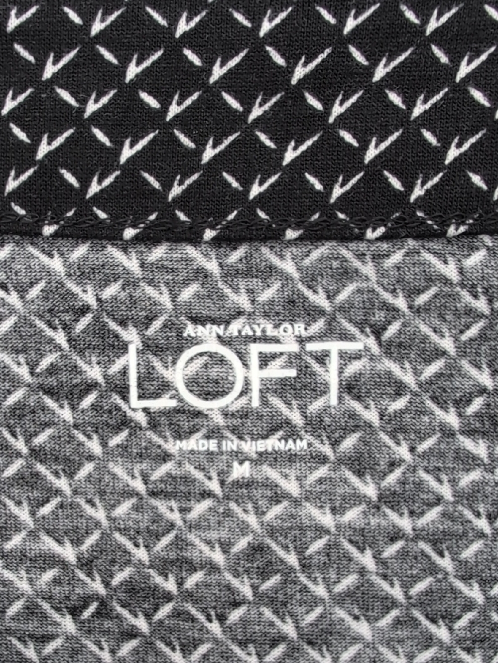 LOFT Elastic Waist 3/4 Sleeve Top - Picture 6 of 10